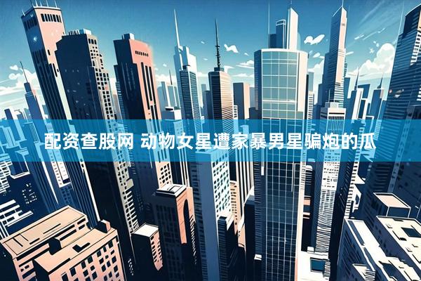 配资查股网 动物女星遭家暴男星骗炮的瓜